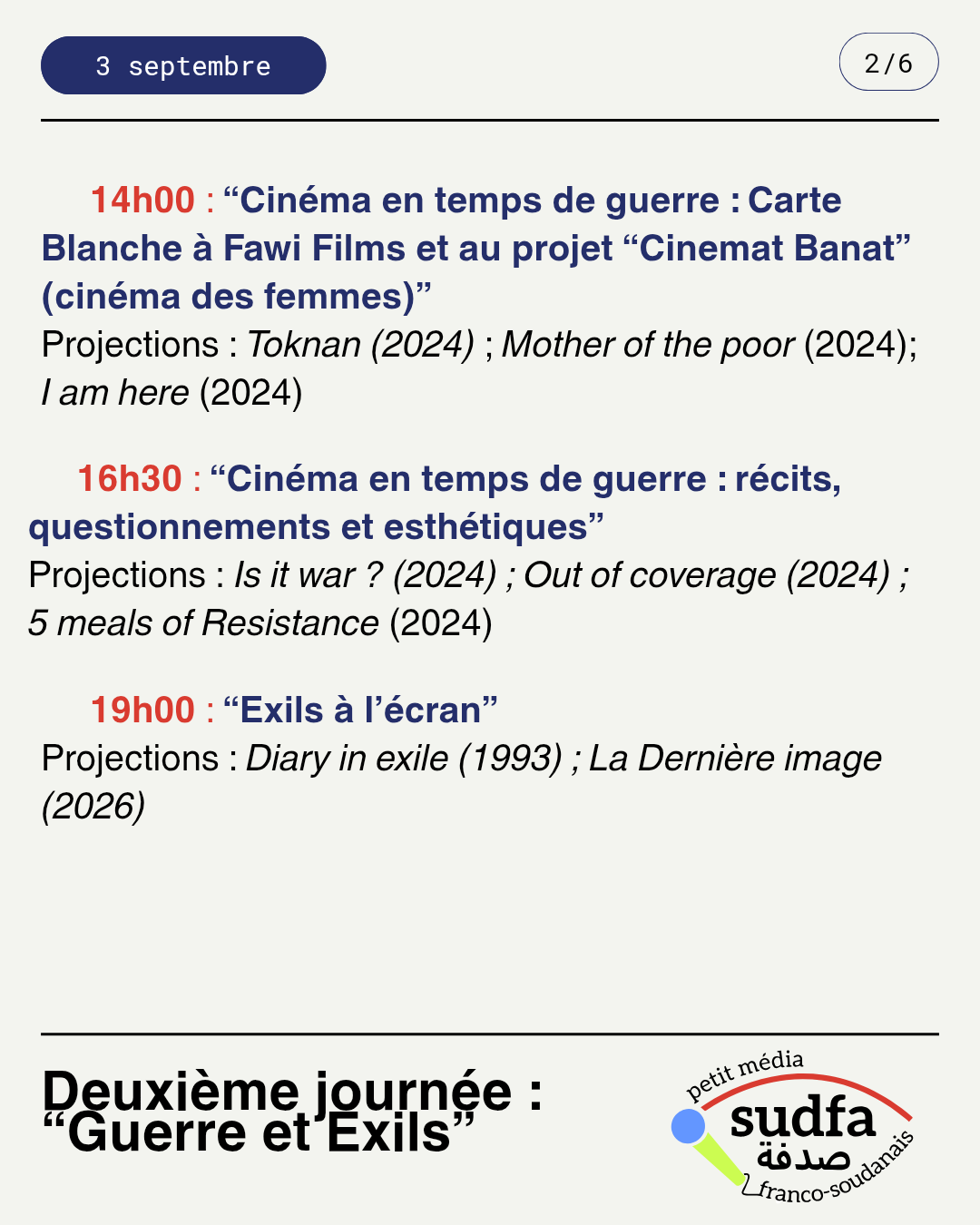 programme festival jour 2
