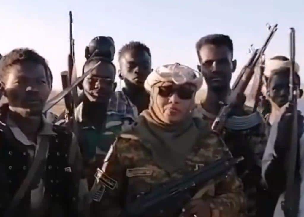 Asia Khalifa, porte-parole officielle de la résistance populaire à El Fasher.