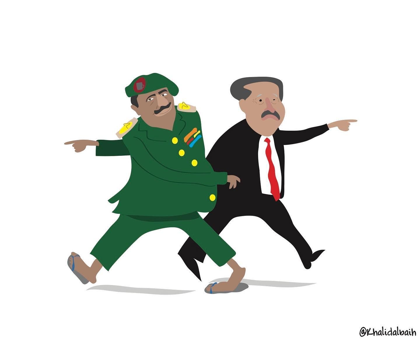 Hamdok Burah quelle direction